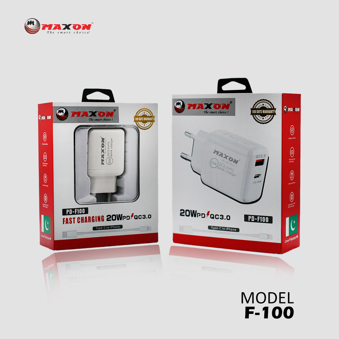 F-100 20w PD Wall Charger