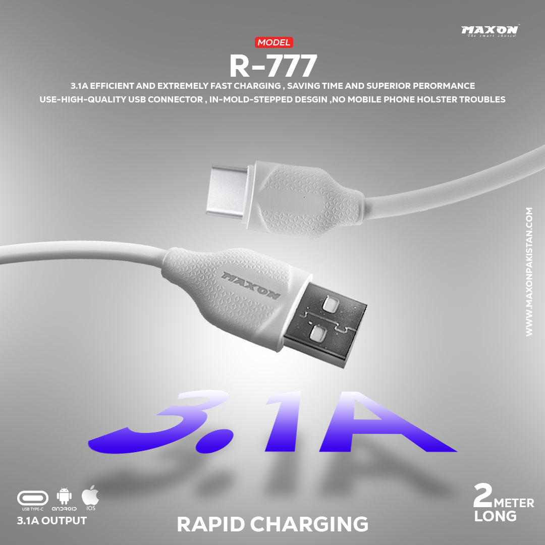 Maxon R-777 Data Cable 2 Meter Long Cable